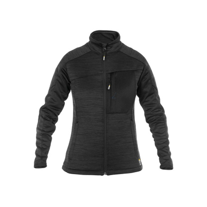 Dassy Convex Midlayer vest dames (Zwart) 1