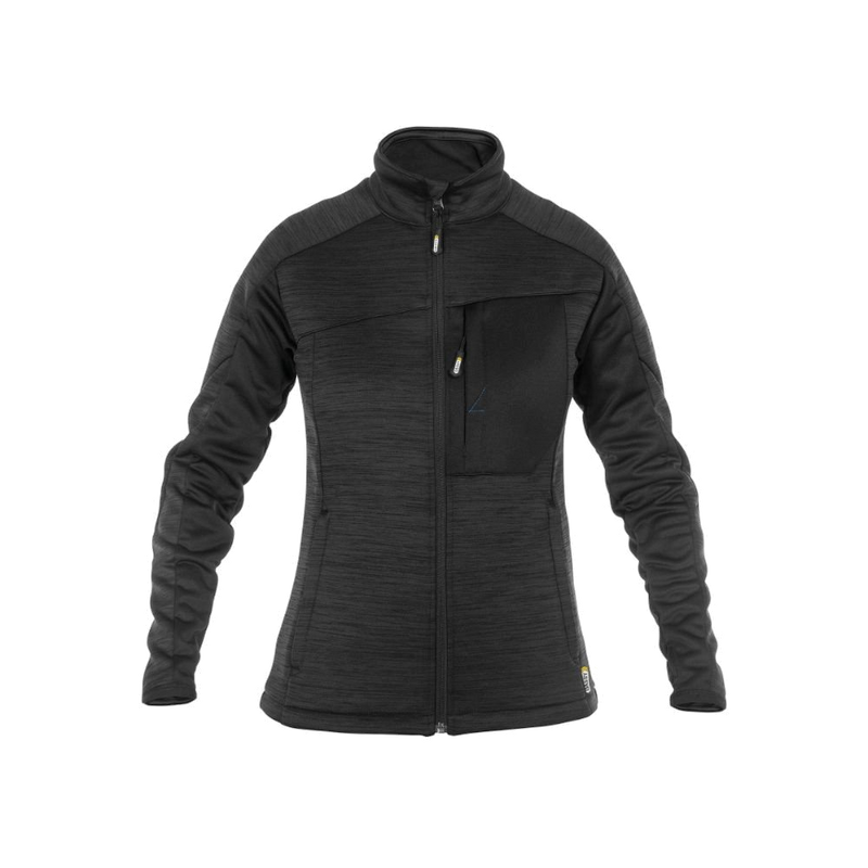 Dassy Convex Midlayer vest dames (Zwart) 1