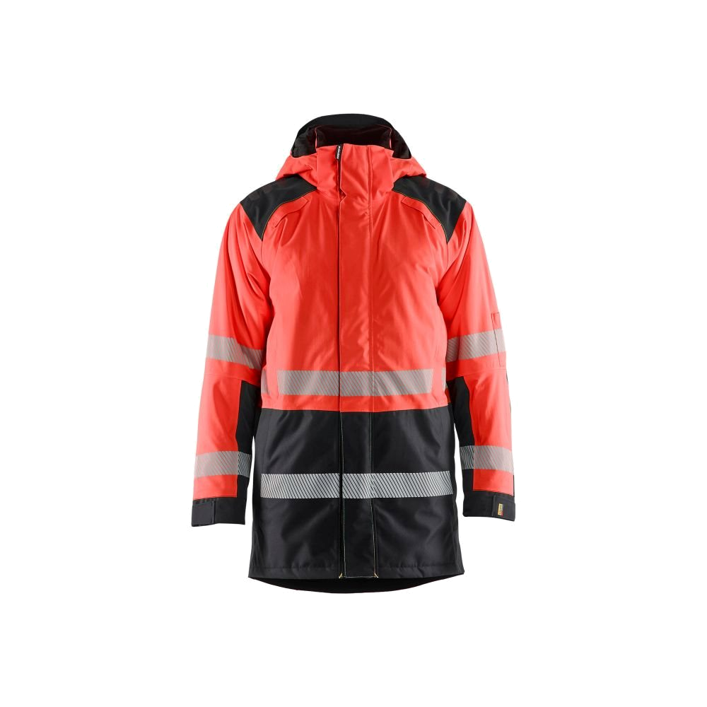 Blaklader Winterparka High Vis (Rood/Zwart) 1