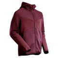 Mascot Stretch Fleecevest met capuchon (Bordeaux) 1