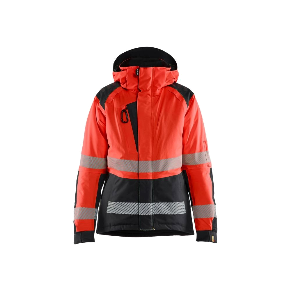Blaklader Dames Winterjas High Vis (Rood/Zwart) 1