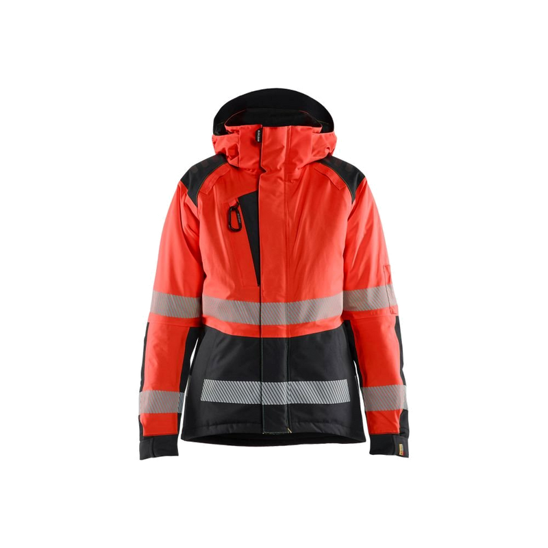 Blaklader Dames Winterjas High Vis (Rood/Zwart) 1