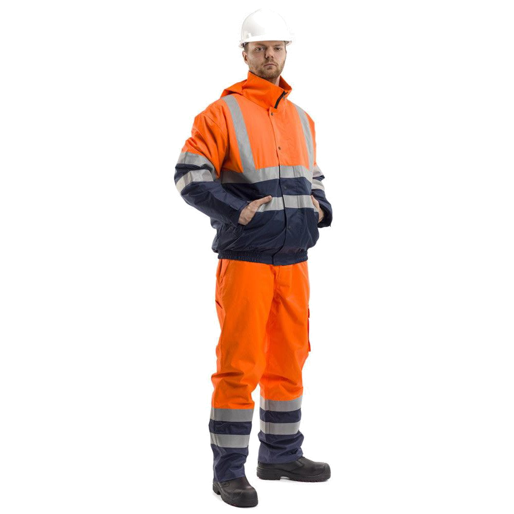 Roots Stormbuster Multinorm Bomberjack (Oranje/Navy) 1