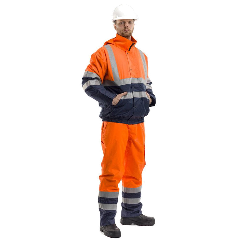 Roots Stormbuster Multinorm Bomberjack (Oranje/Navy) 1