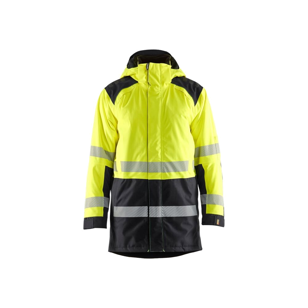 Blaklader Winterparka High Vis (Geel/Zwart) 1