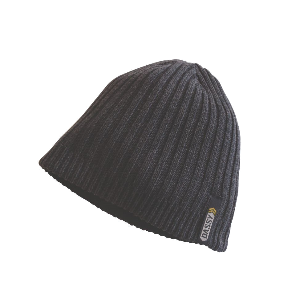 Dassy Odin Gebreide muts (Antracietgrijs) 1