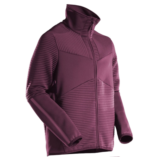 Mascot Customized Fleecetrui Met Rits (Bordeaux) 1