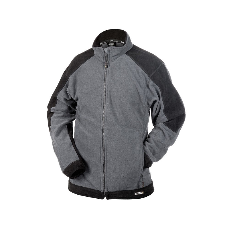 DASSY Kazan Bicolor fleecevest (Cementgrijs/Zwart) 1