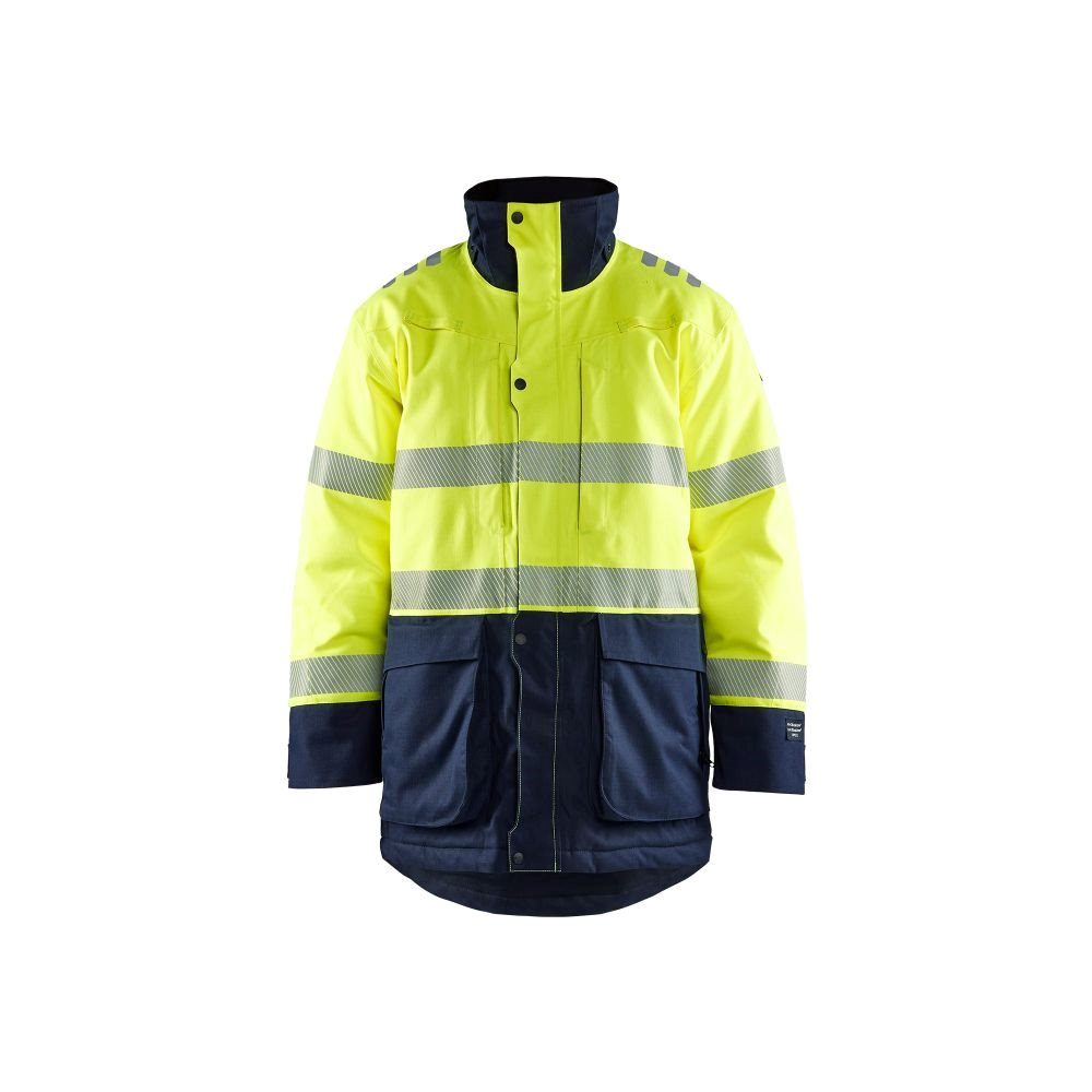 Blaklader Multinorm Winterparka (Geel/Navy) 1