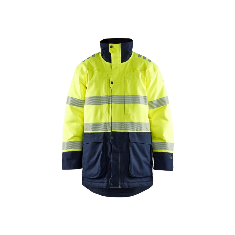 Blaklader Multinorm Winterparka (Geel/Navy) 1