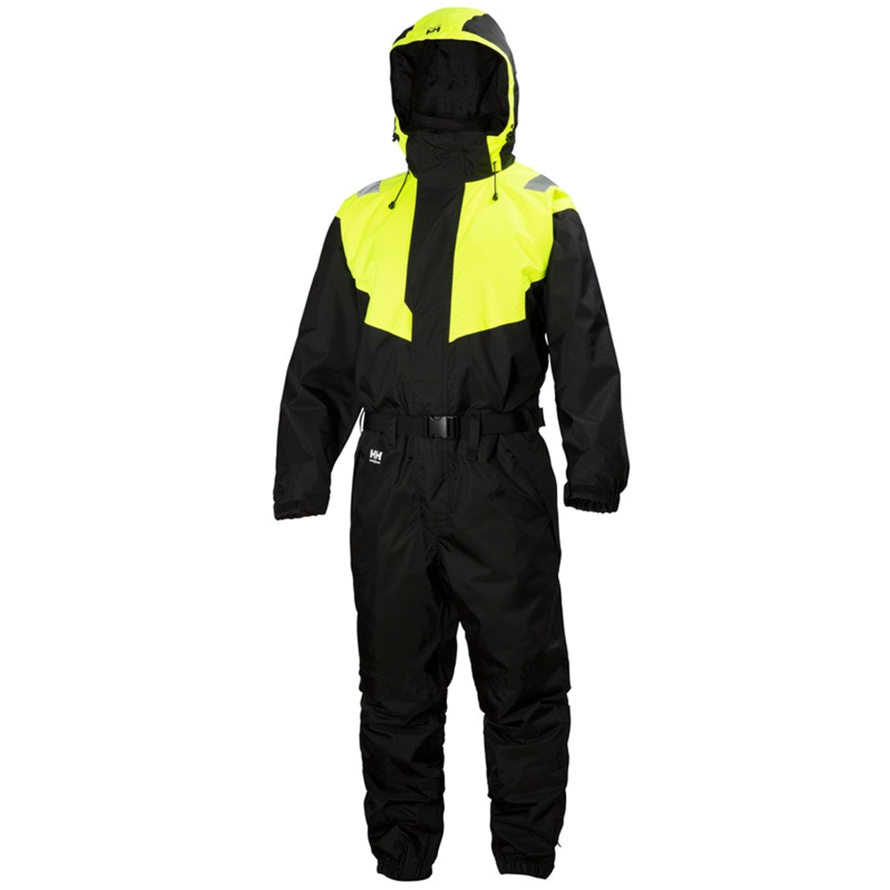 Helly Hansen Leknes suit (Zwart/Geel) 1