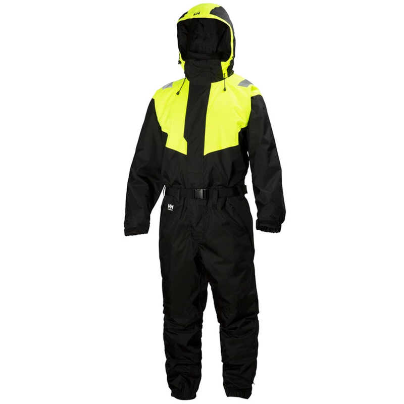 Helly Hansen Leknes suit (Zwart/Geel) 1