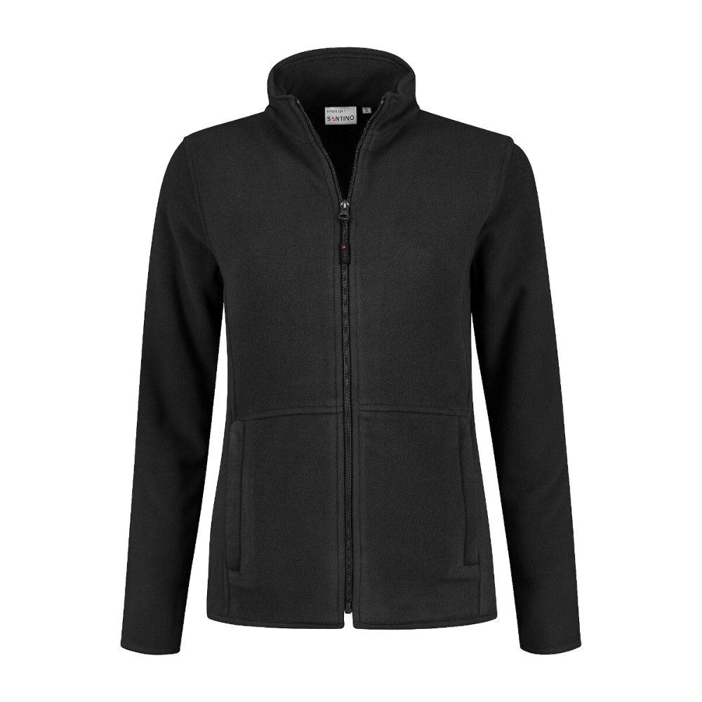 Santino Fleecejack Bormio Ladies (Zwart) 1