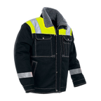 Jobman 1179 Winter Jacket (Zwart/Geel) 1