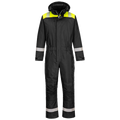 Portwest PW3 Waterdichte winteroverall (Zwart/Geel) 1