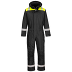 Portwest PW3 Waterdichte winteroverall (Zwart/Geel) 1