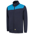 Tricorp Sweatvest Bicolor Naden (Ink/Turquoise) 1