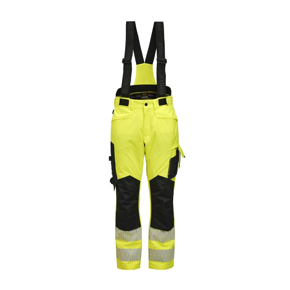 Jobman 2235 Winter Werkbroek Hi-Vis (Geel/Zwart) 1