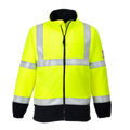Portwest Multinorm HiVis Fleece Jack (Geel) 1