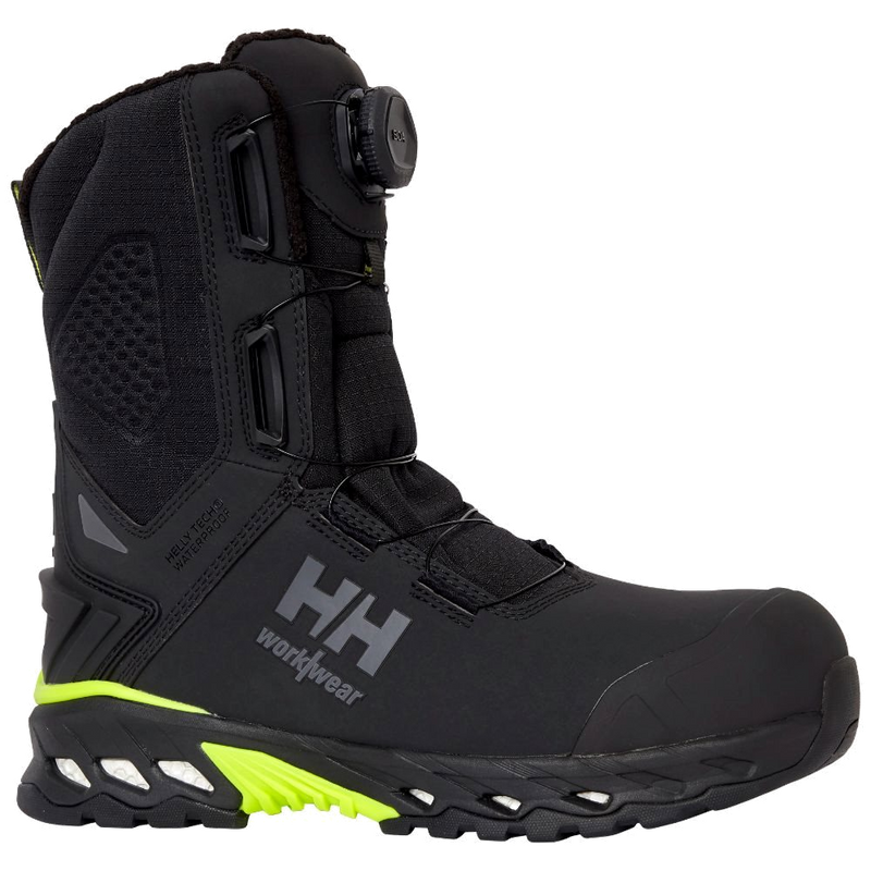 Helly Hansen Magni Evo Winter Tall Boa S7L (Zwart/Lime) 1