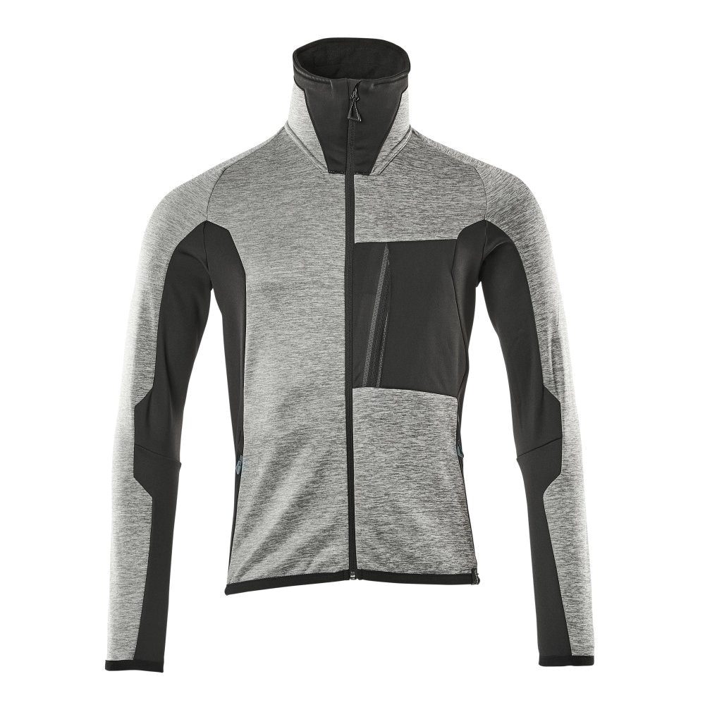 Mascot Fleece Vest (Grijsmel/Zwart) 2