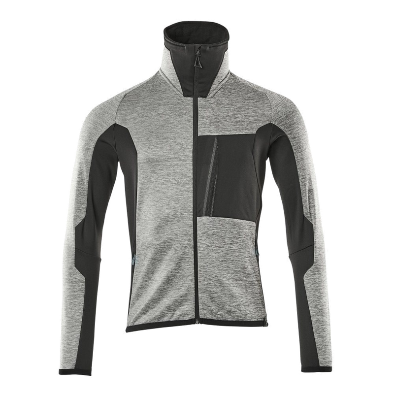 Mascot Fleece Vest (Grijsmel/Zwart) 2