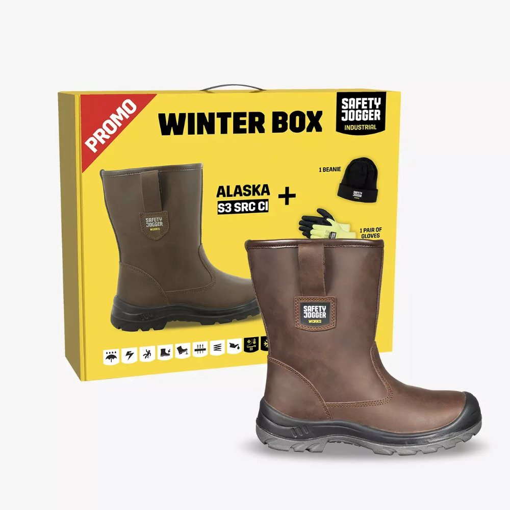 Safety Jogger Alaska Laars S3 Winter Box (Bruin) 1