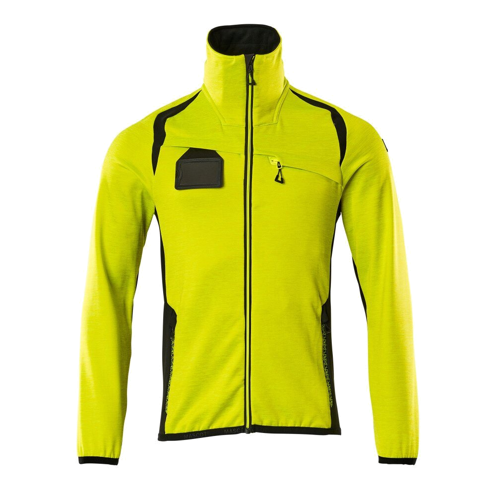 Mascot Accelerate Safe Fleecevest (Geel/Zwart) 1