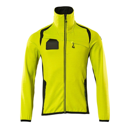 Mascot Accelerate Safe Fleecevest (Geel/Zwart) 1