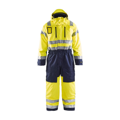 Blaklader Winteroverall HiVis 6763-1977 (3389 Geel/Navy) 1