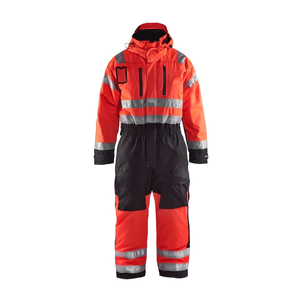 Blaklader Winteroverall HiVis 6763-1977 (5599 Rood/Zwa) 1