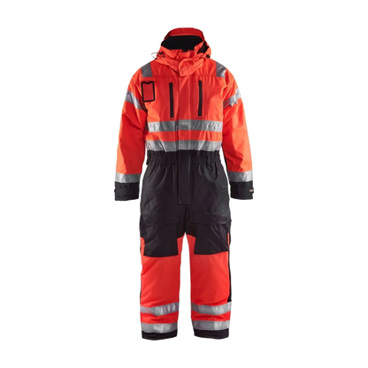 Blaklader Winteroverall HiVis 6763-1977 (5599 Rood/Zwa) 1