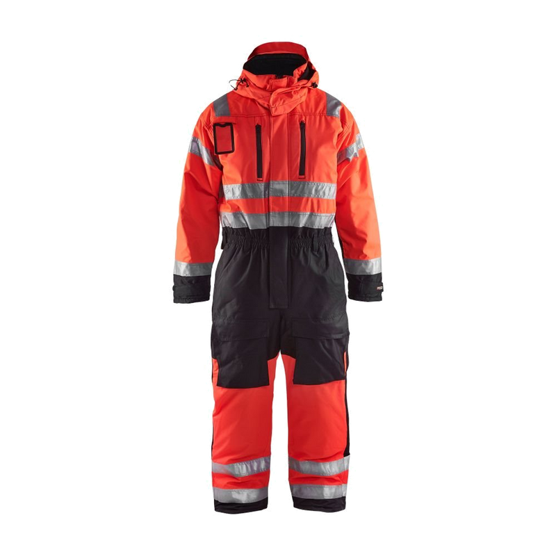 Blaklader Winteroverall HiVis 6763-1977 (5599 Rood/Zwa) 1