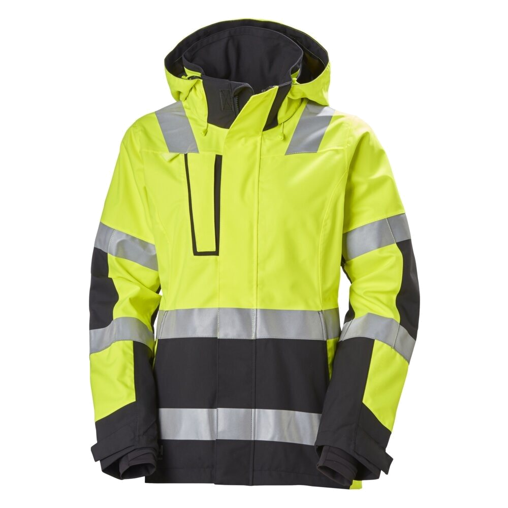 Helly Hansen Luna Dames HV Winterjacket (Geel/Charcoal) 1