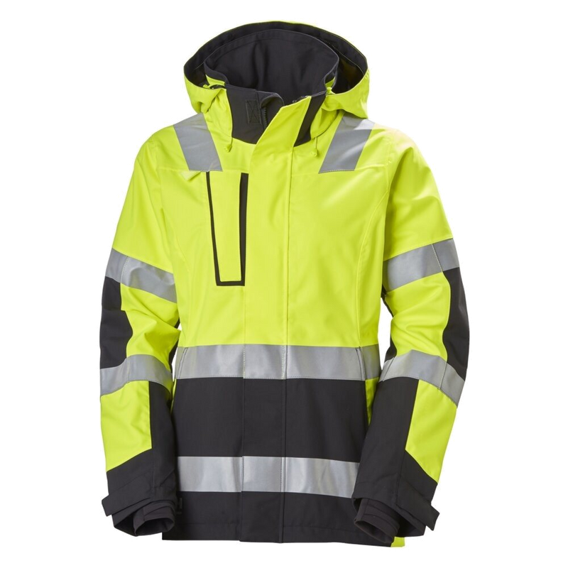 Helly Hansen Luna Dames HV Winterjacket (Geel/Charcoal) 1
