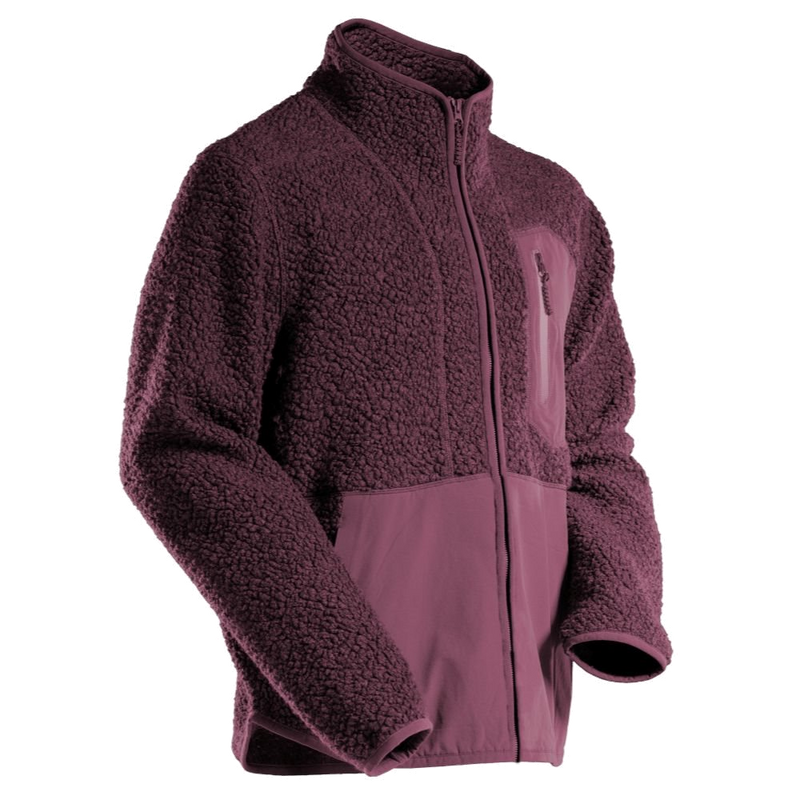 Mascot Customized Jas Met Rits (Bordeaux) 1
