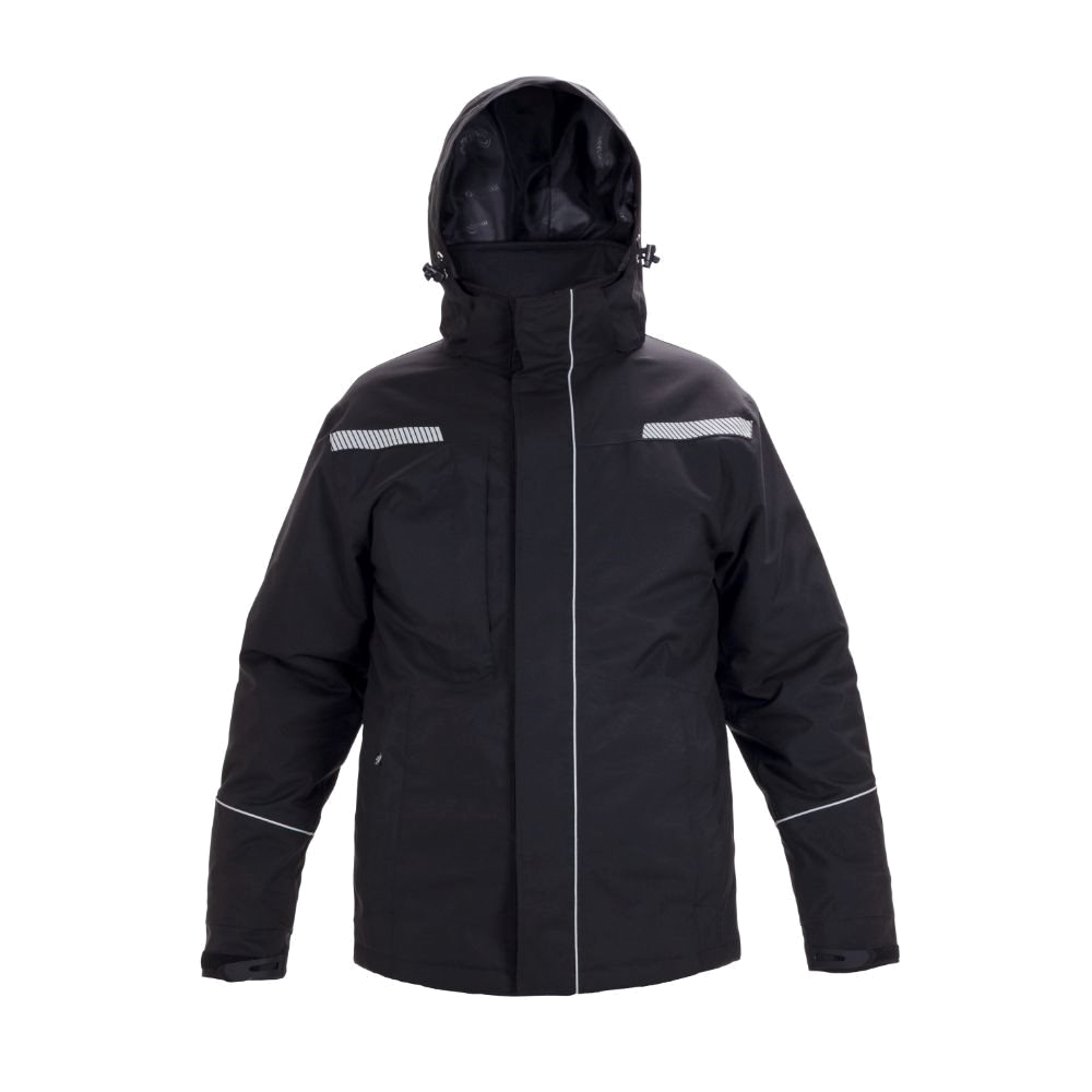 Hydrowear Winterparka Basel (Zwart) 1
