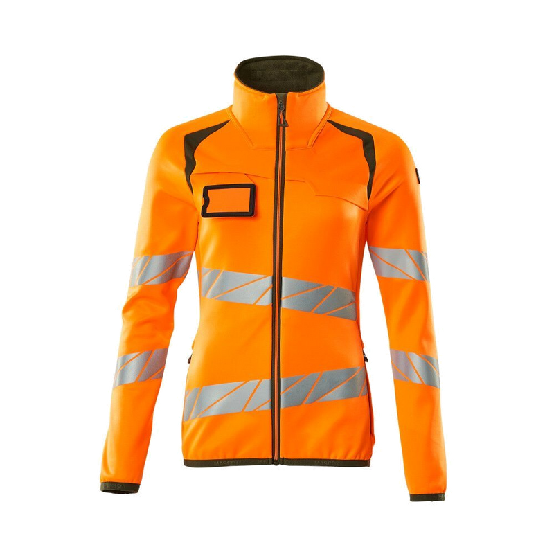 Mascot Accelerate Safe Fleecevest (Oranje/Mosgroen) 1