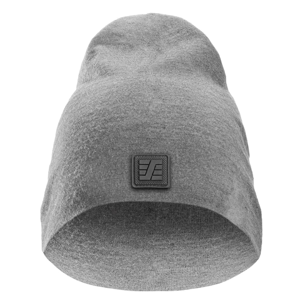 Snickers Merino Wol Beanie (Grijsmelange) 1