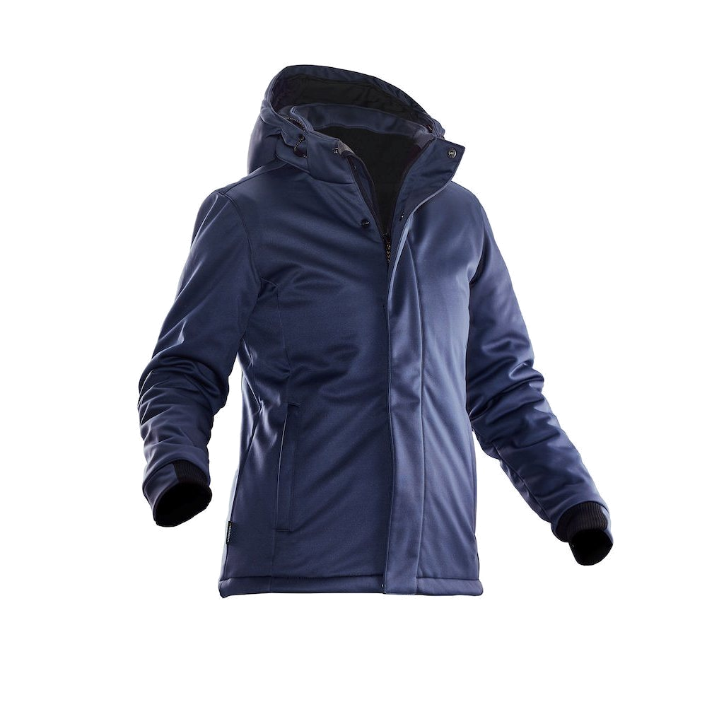 Jobman Tech Dames Winter Softshell Jacket (Navy) 1