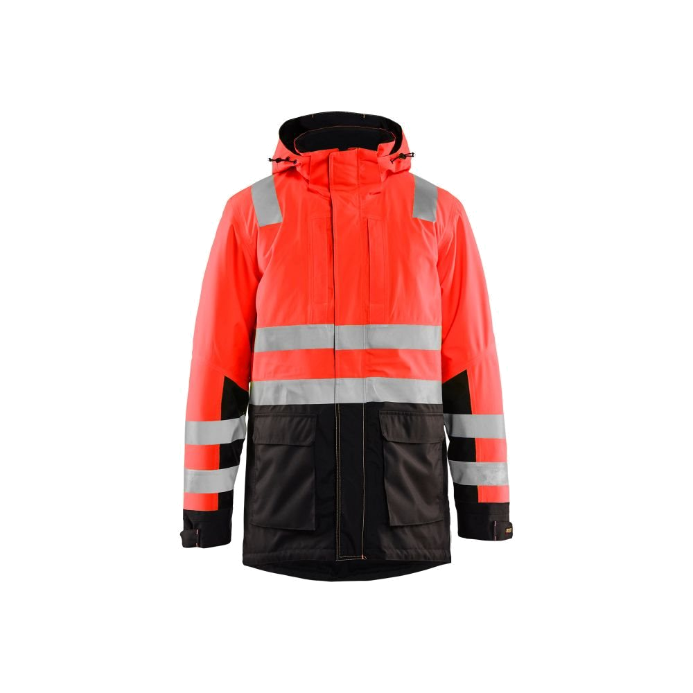 Blaklader HiVis parka 4495-1987 (5599 Rood/Zwart) 1