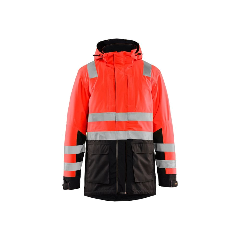 Blaklader HiVis parka 4495-1987 (5599 Rood/Zwart) 1
