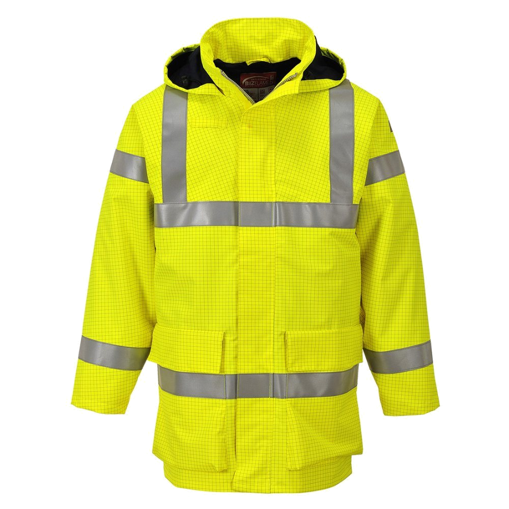 Portwest Bizflame Hi-Vis Multi Lite Jack (Geel) 1