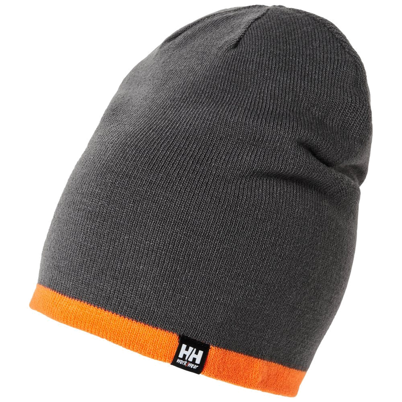 Helly Hansen Classic Reversible Beanie (Donkergrijs/Oranje) 1