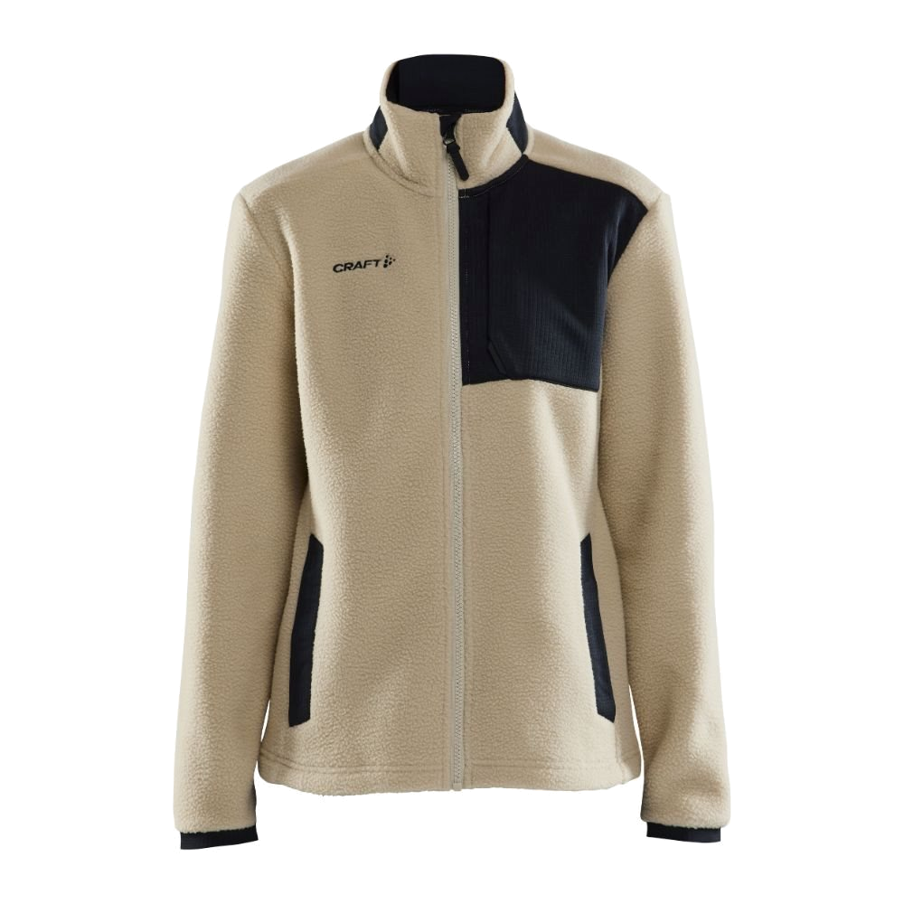 Craft ADV Exp Pile Fleece Jacket Dames (211999 Naturel) 1