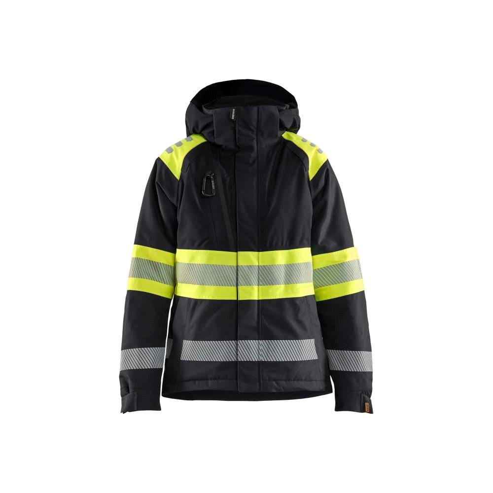 Blaklader Dames Winterjas High Vis (Zwart/Geel) 1