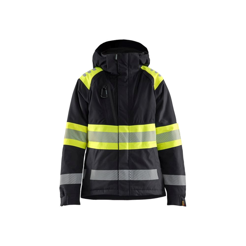Blaklader Dames Winterjas High Vis (Zwart/Geel) 1