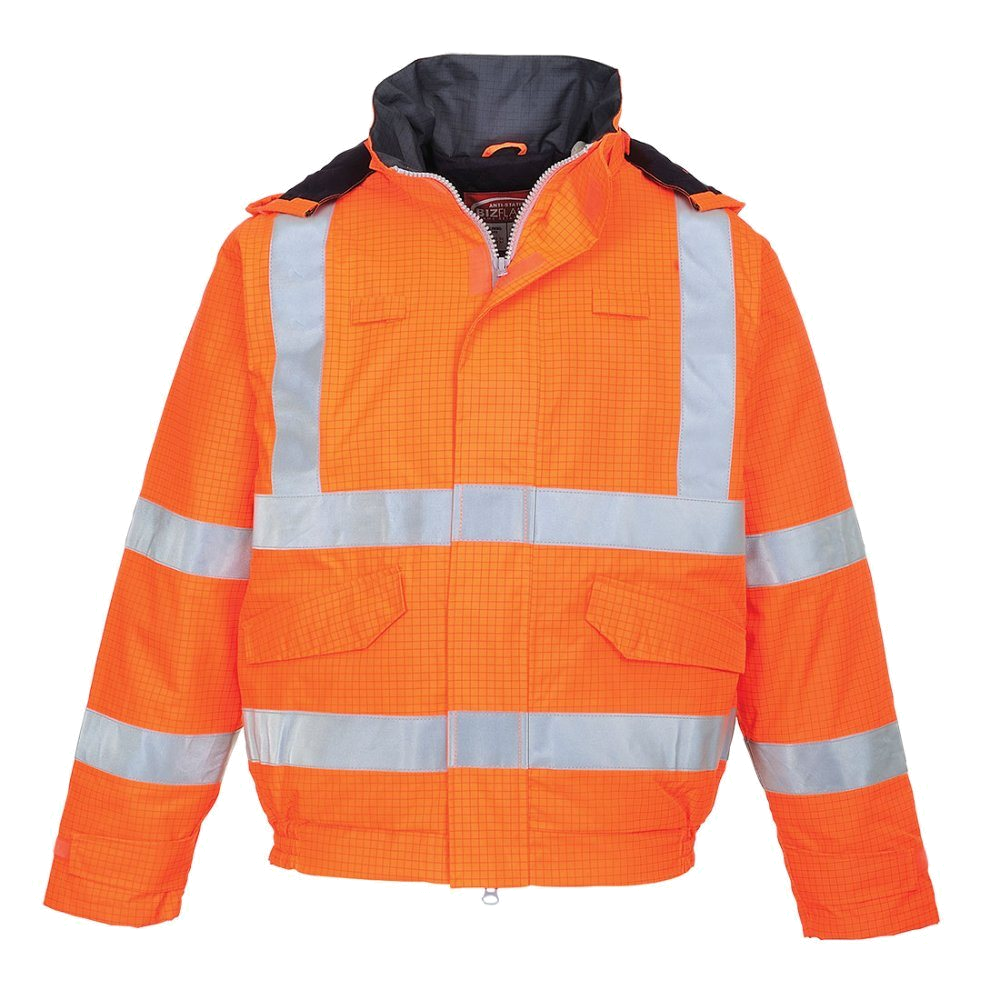 Portwest Bizflame Hi-Vis Bomberjack Multinorm (Oranje) 1