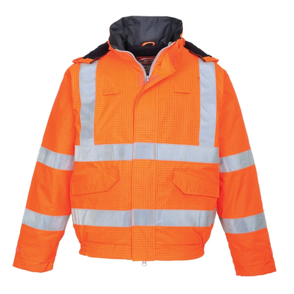 Portwest Bizflame Hi-Vis Bomberjack Multinorm (Oranje) 1