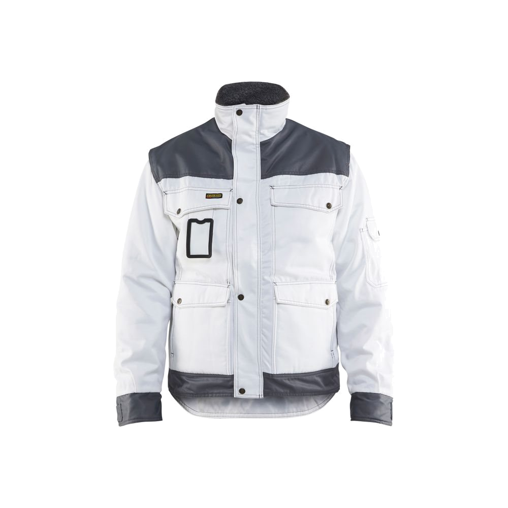 Blaklader Winterjas Schilders 4865-1900 (1094 Wit/Grijs) 1